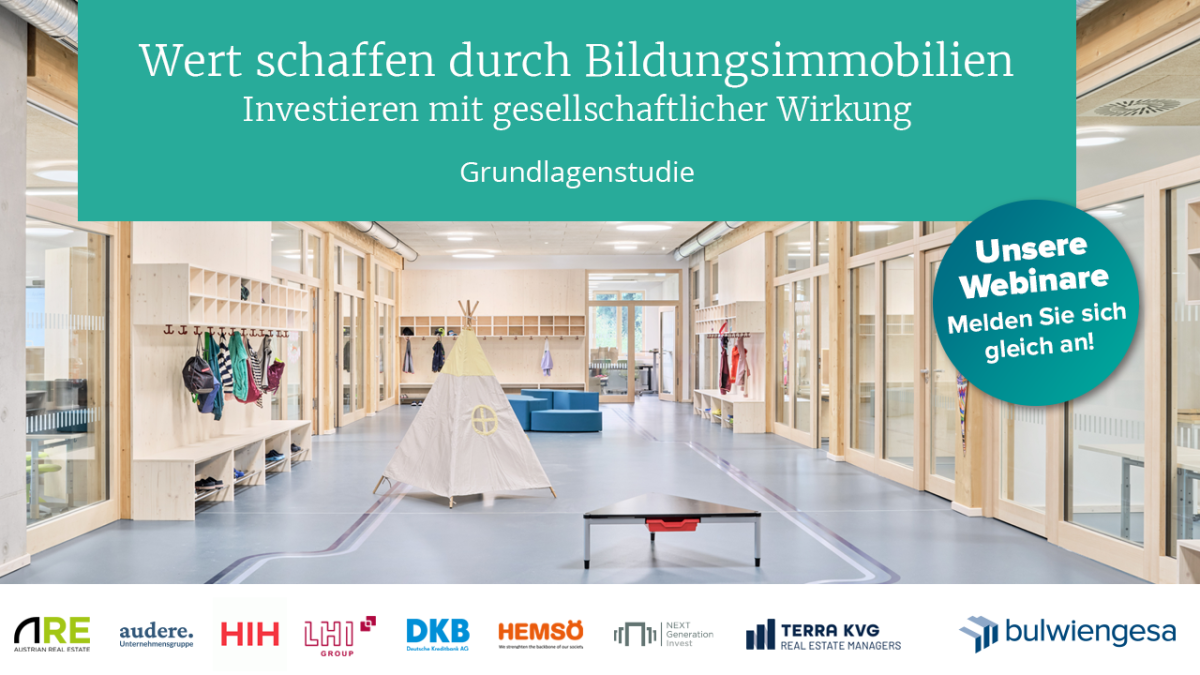 Grundlagenstudie Bildungsimmobilien
